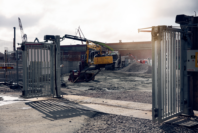 kjøreport byggeplass