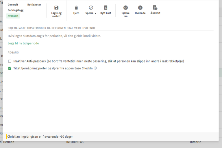 mobil åpning kjøreport
